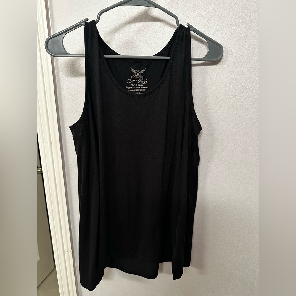 Black Tank Top Blouse. Size S. Target.